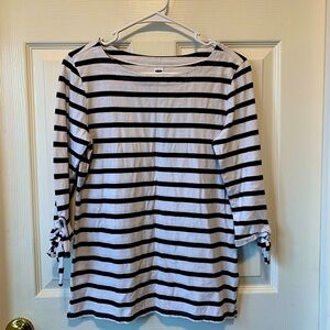 Women’s striped half sleeve shirt